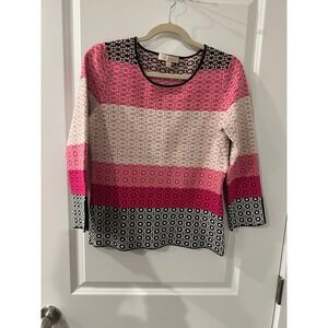 Etcetera Sweater Top Size S Long Sleeve Retro Y2K